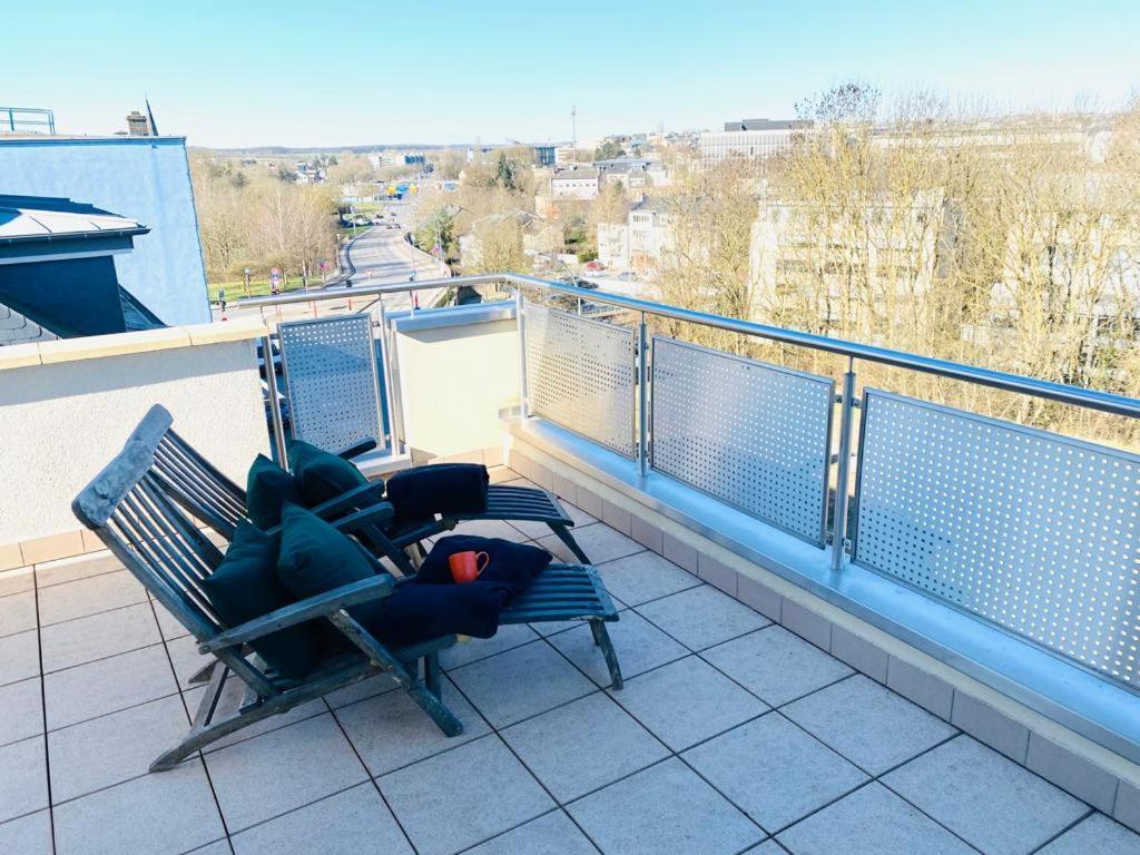 Big Penthouse 2 Bedrooms In Center With Parking And Largeterrace-41 Luxembourg Exterior photo