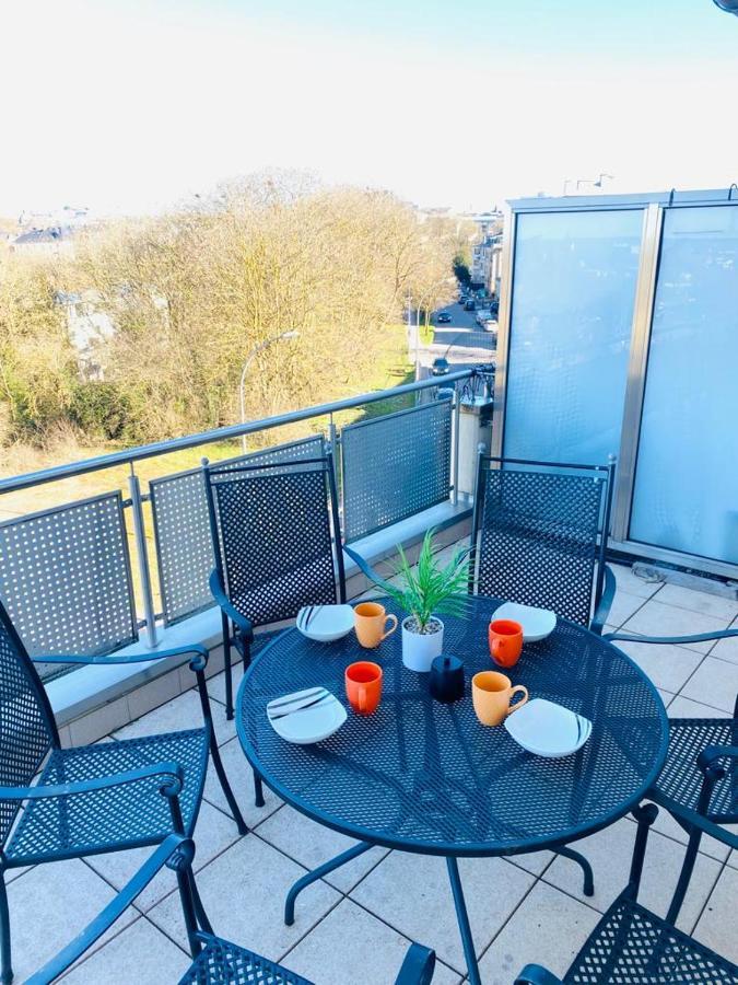 Big Penthouse 2 Bedrooms In Center With Parking And Largeterrace-41 Luxembourg Exterior photo